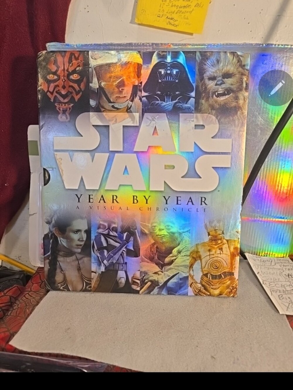 071126 2010 Star Wars Year by Year: 318 pages A Visual Chronicle Hard Cover Book
